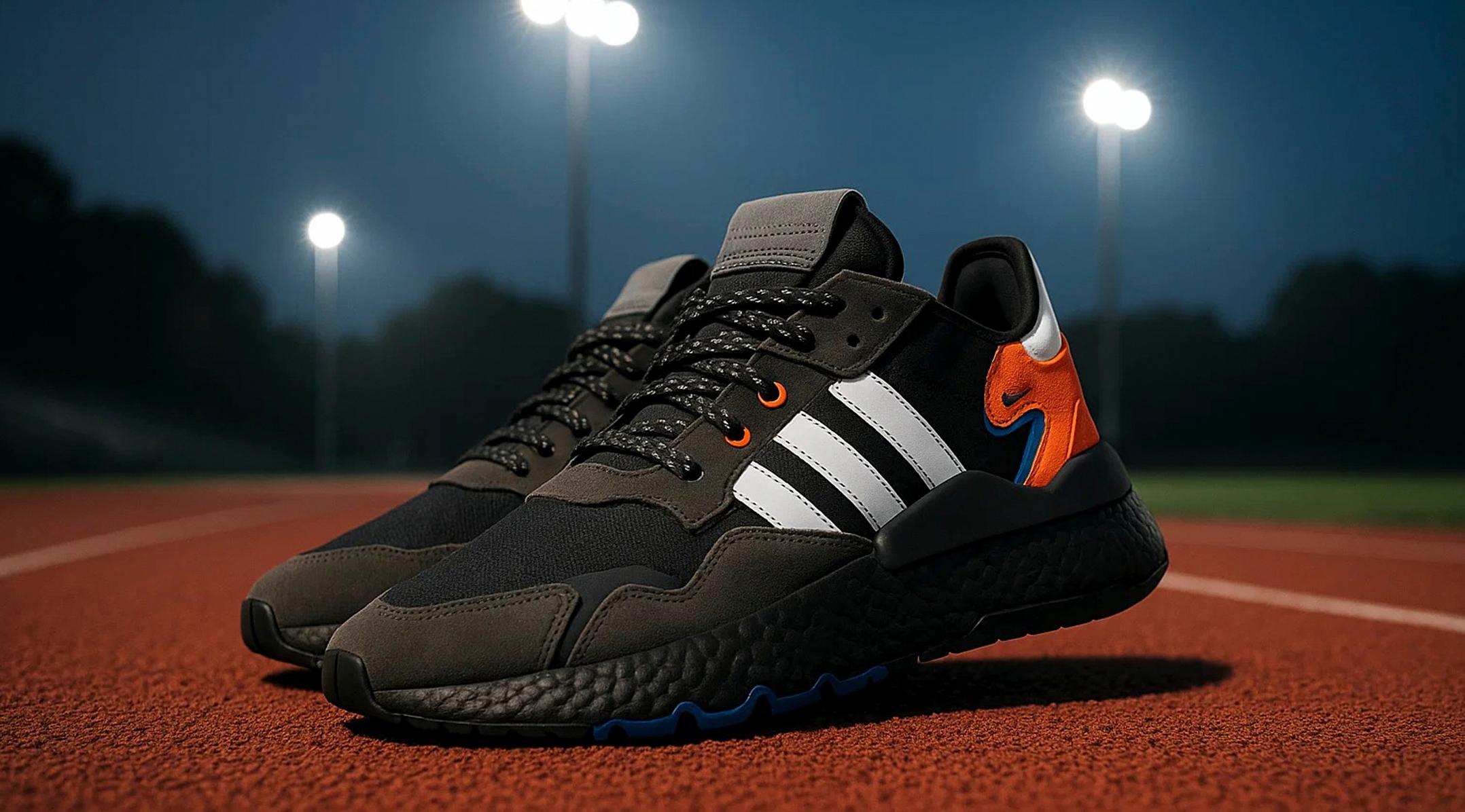 Уличные кроссовки Adidas Nite Jogger с крутым дизайном