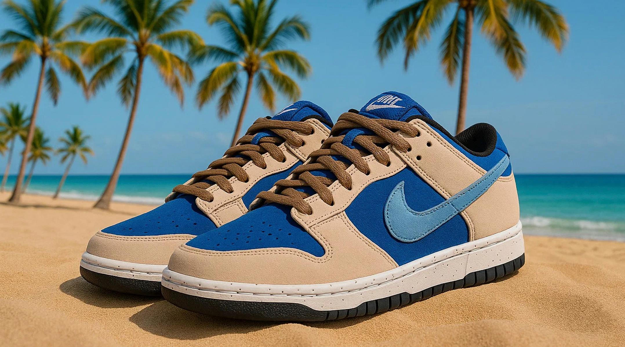 Летние кроссовки Nike Dunk SB с ярким дизайном