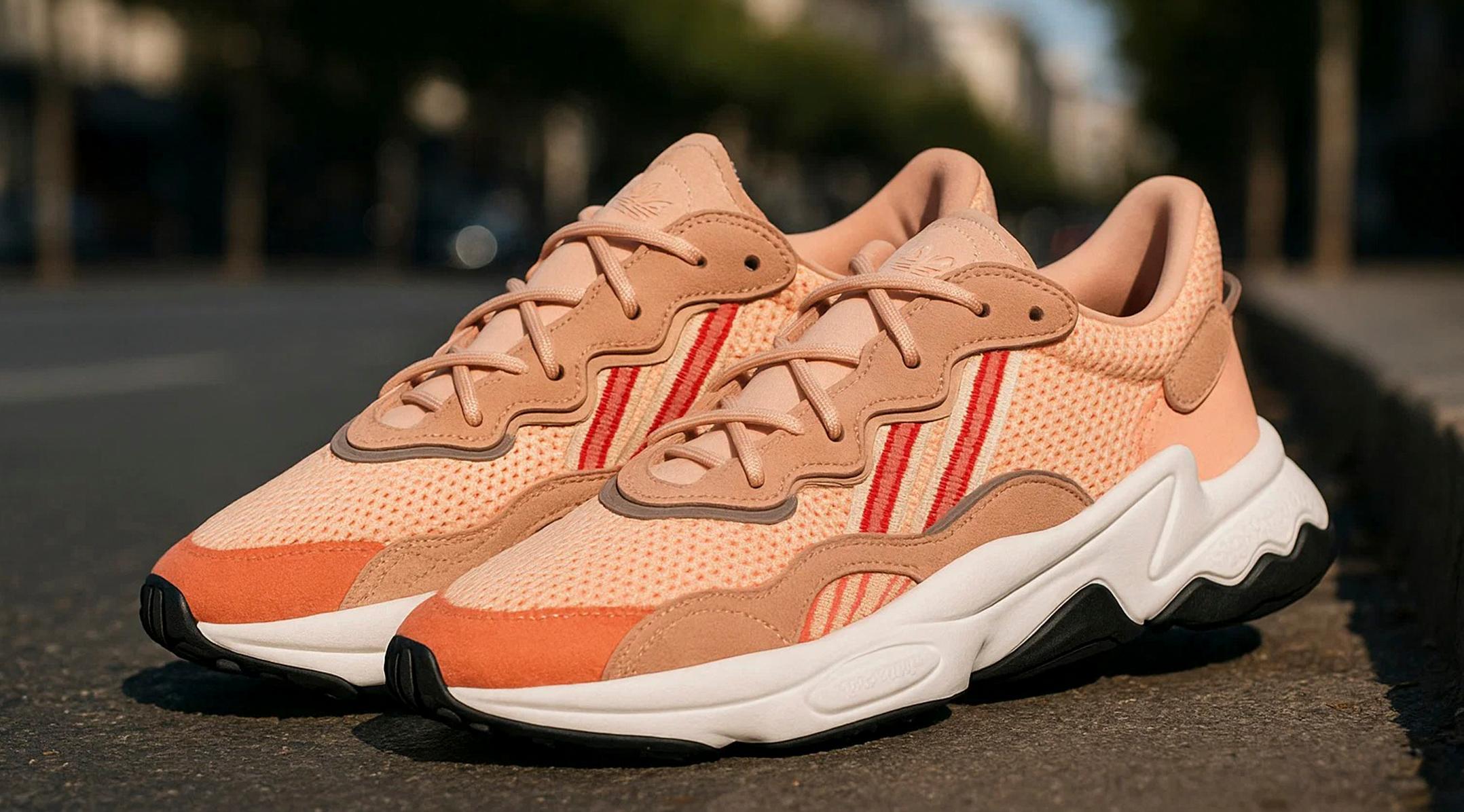 Кроссовки Adidas Ozweego для повседневной жизни на позитиве