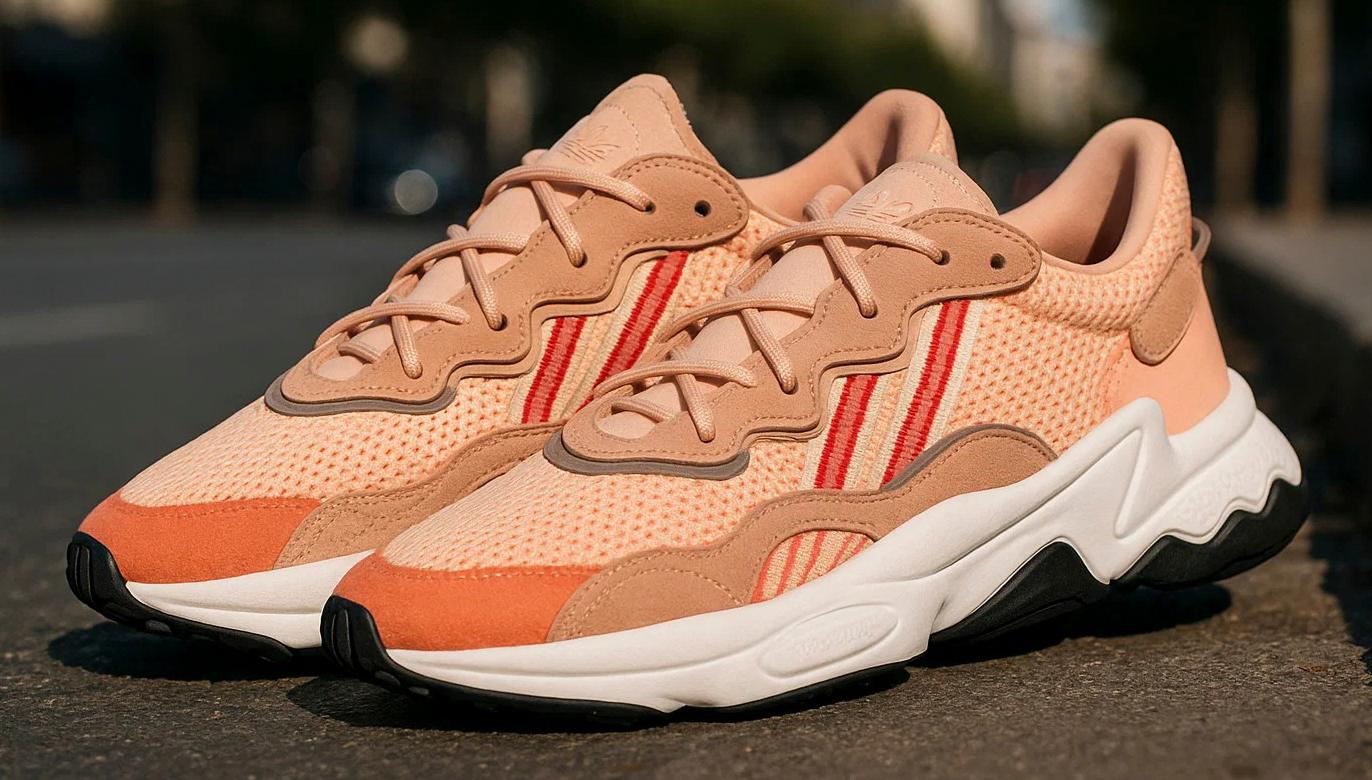 Кроссовки Adidas Ozweego для повседневной жизни на позитиве