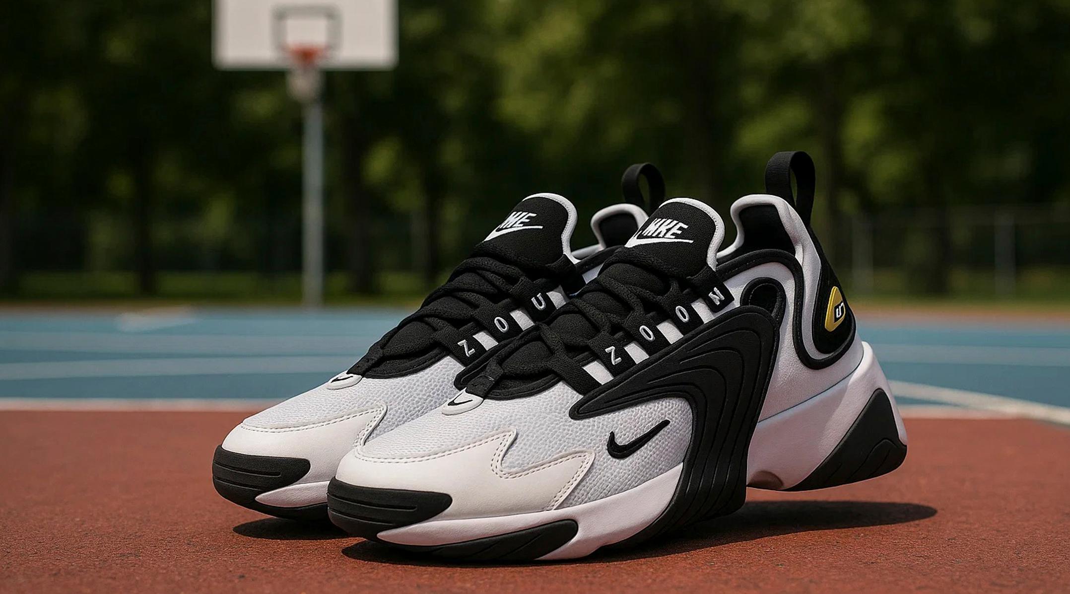 Черно-белые кроссовки Nike Zoom 2K: 5 образов