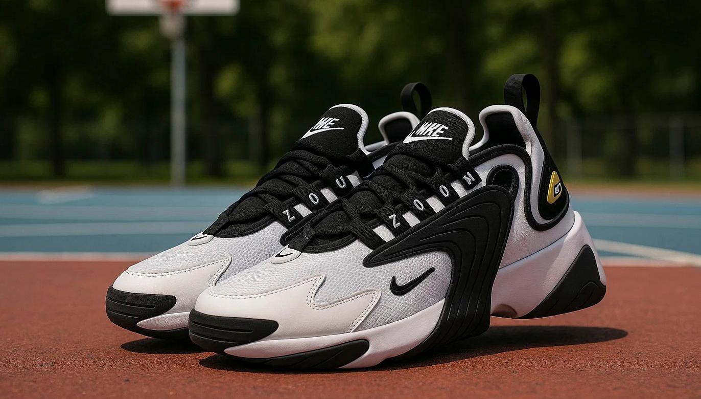 Черно-белые кроссовки Nike Zoom 2K: 5 образов