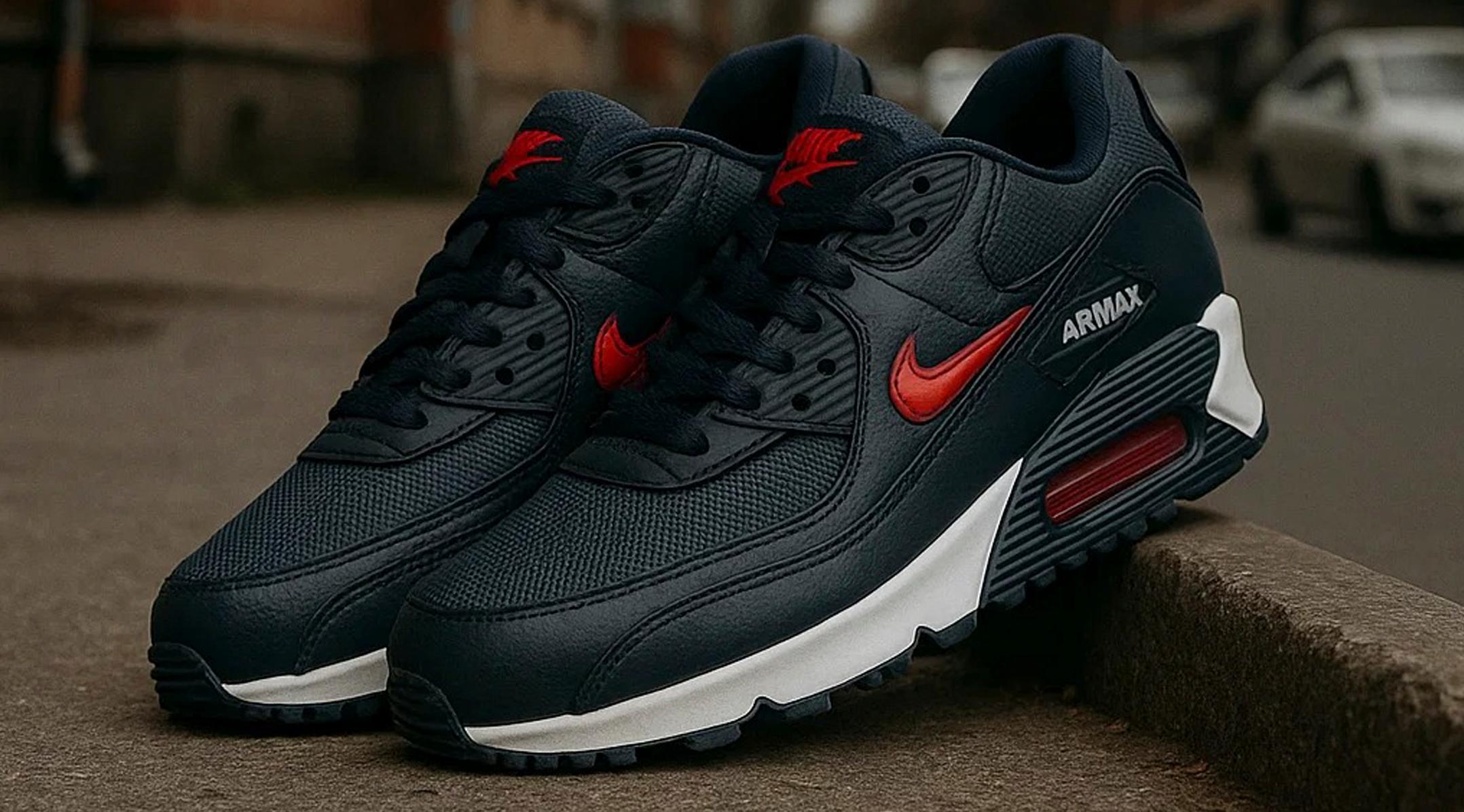 Простые образы с кроссовками Nike 90 для парней и девушек