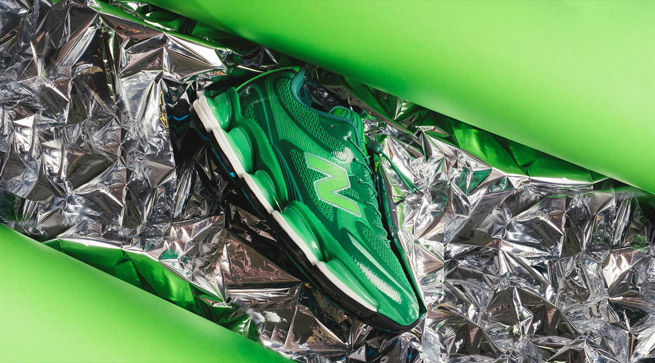 Обзор кроссовок Amine x New Balance ABZORB 2000 с фото