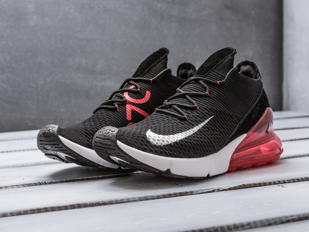 Nike air max 270 cheap flyknit black