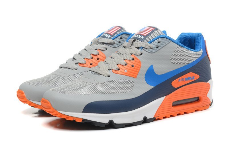 Nike air max on sale 90 hyperfuse orange blue