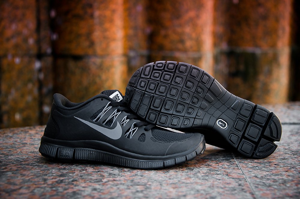 Nike free 5.0 negro on sale