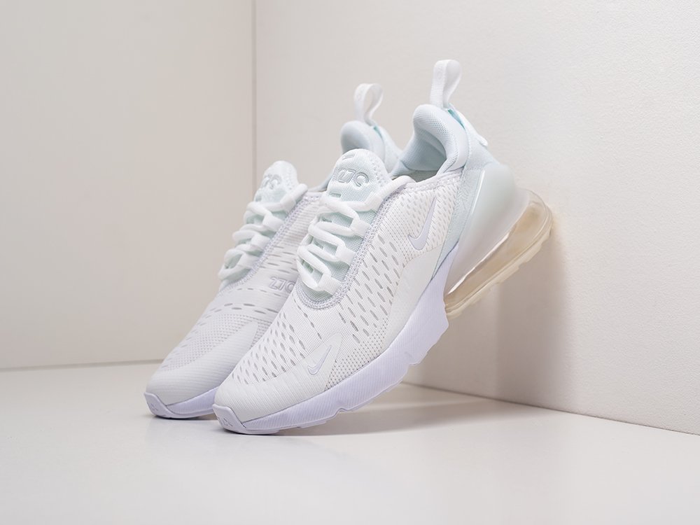 Air max womens 270 all white best sale