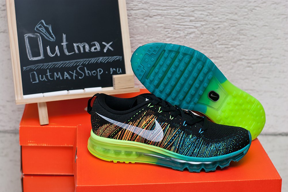 Nike air max flyknit green hotsell