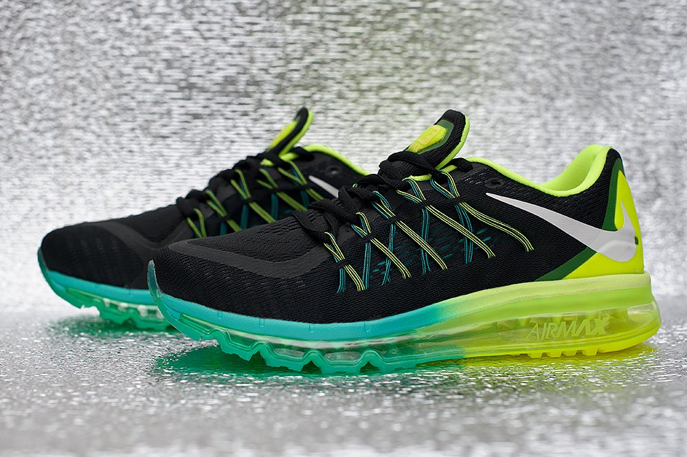 Nike air max shop 2015 black and green