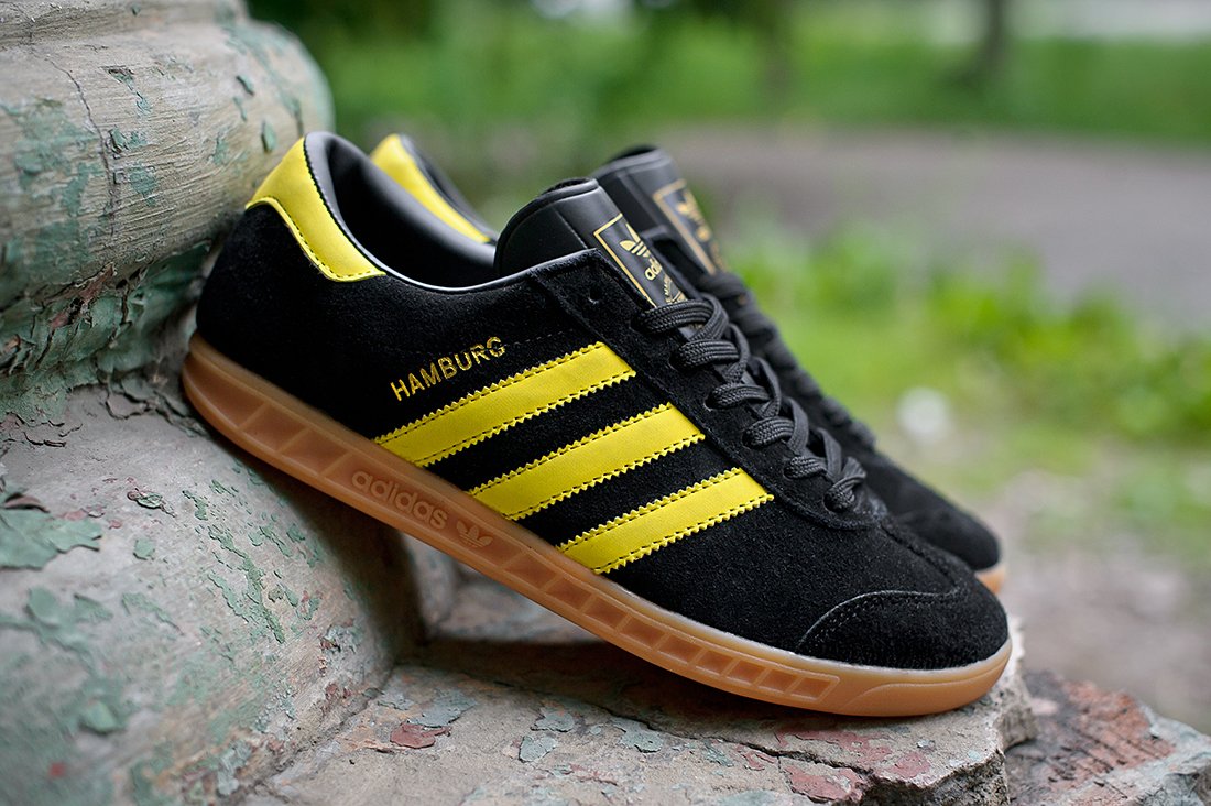 Adidas hamburg kids black online