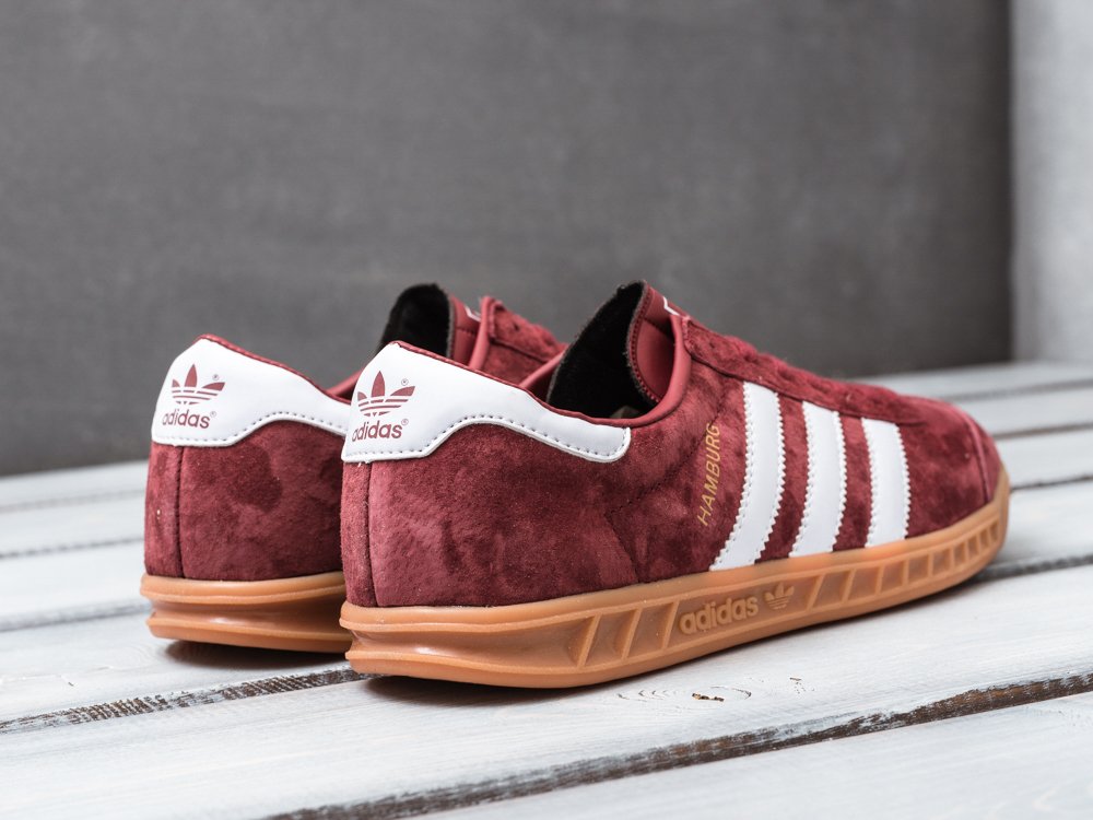 Adidas hamburg outlet maroon