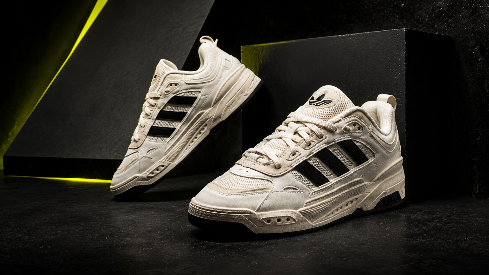 Adidas Adi 2000 &mdash; посадка и объём силуэта
