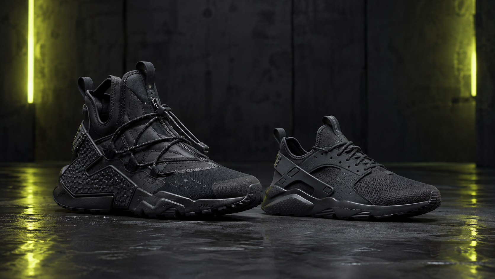 Nike Air Huarache Gripp и Ultra &mdash; сравнение мужских моделей