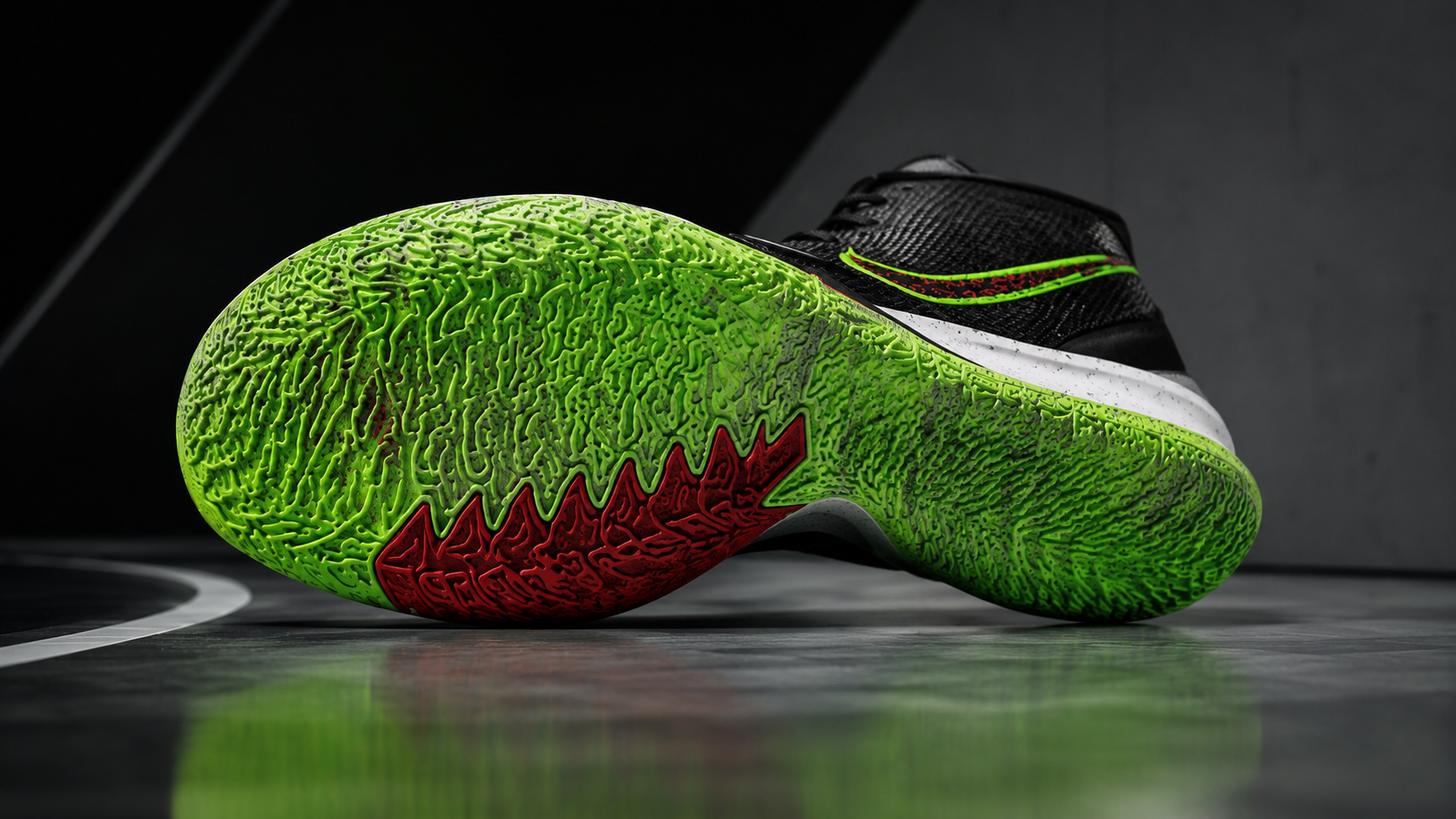 Nike Kyrie 7 &mdash; протектор и сцепление