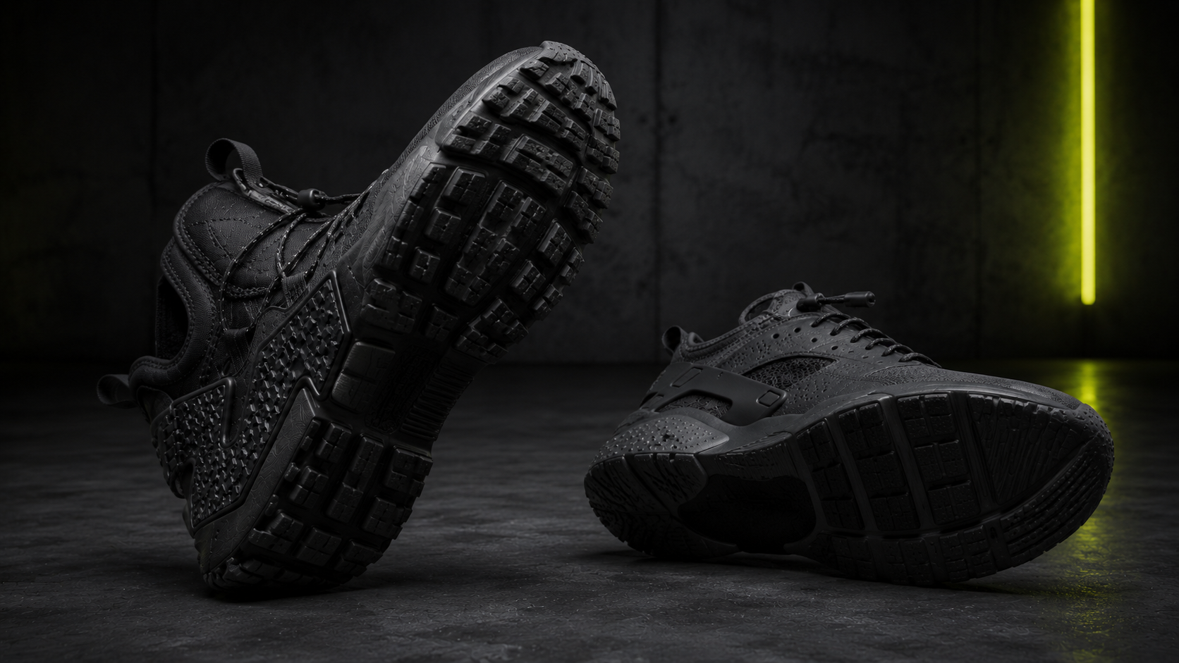 Подошвы Nike Air Huarache Gripp и Ultra &mdash; rugged tread и облегчённая конструкция