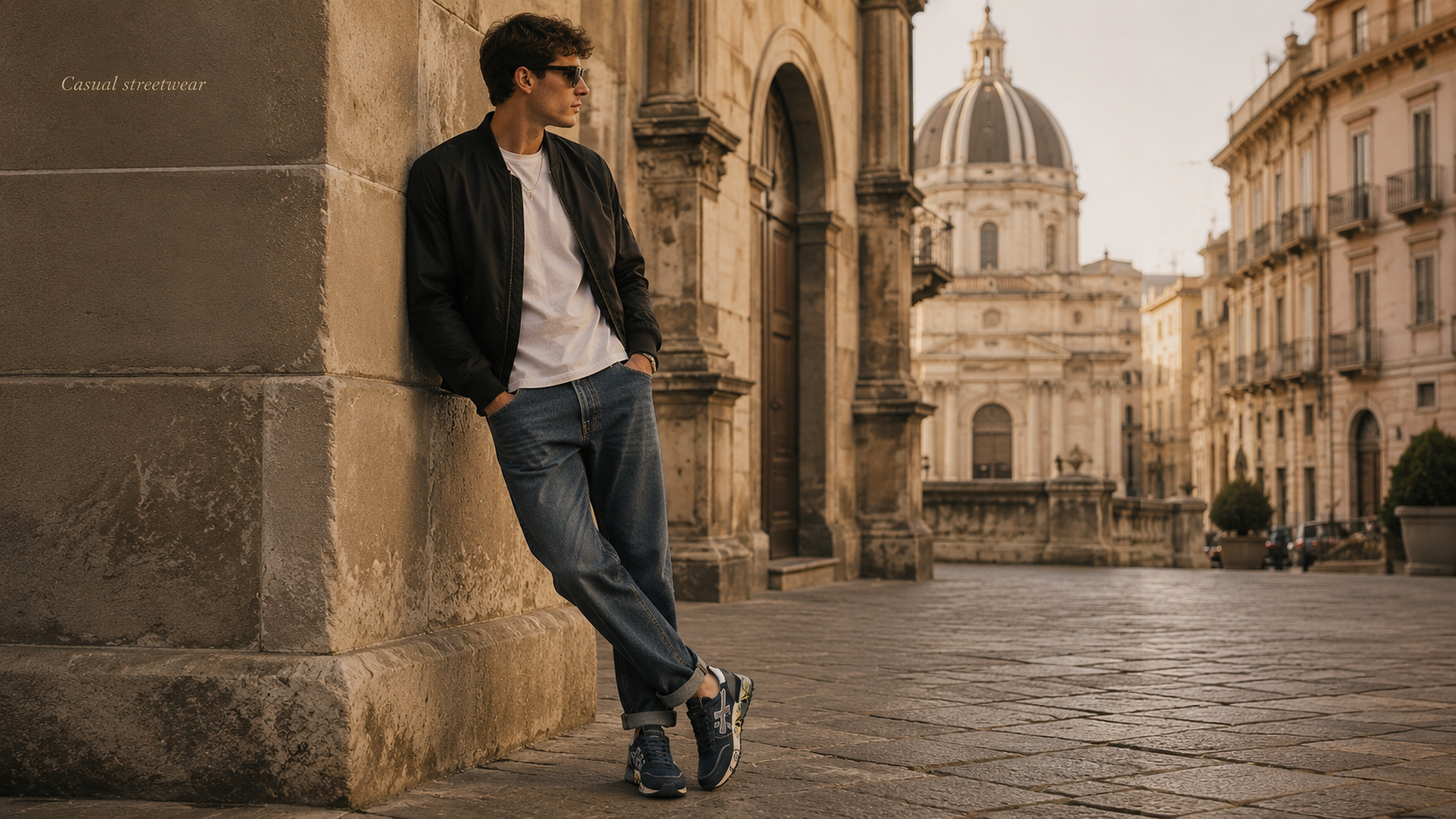 Premiata Mick в образе Casual streetwear