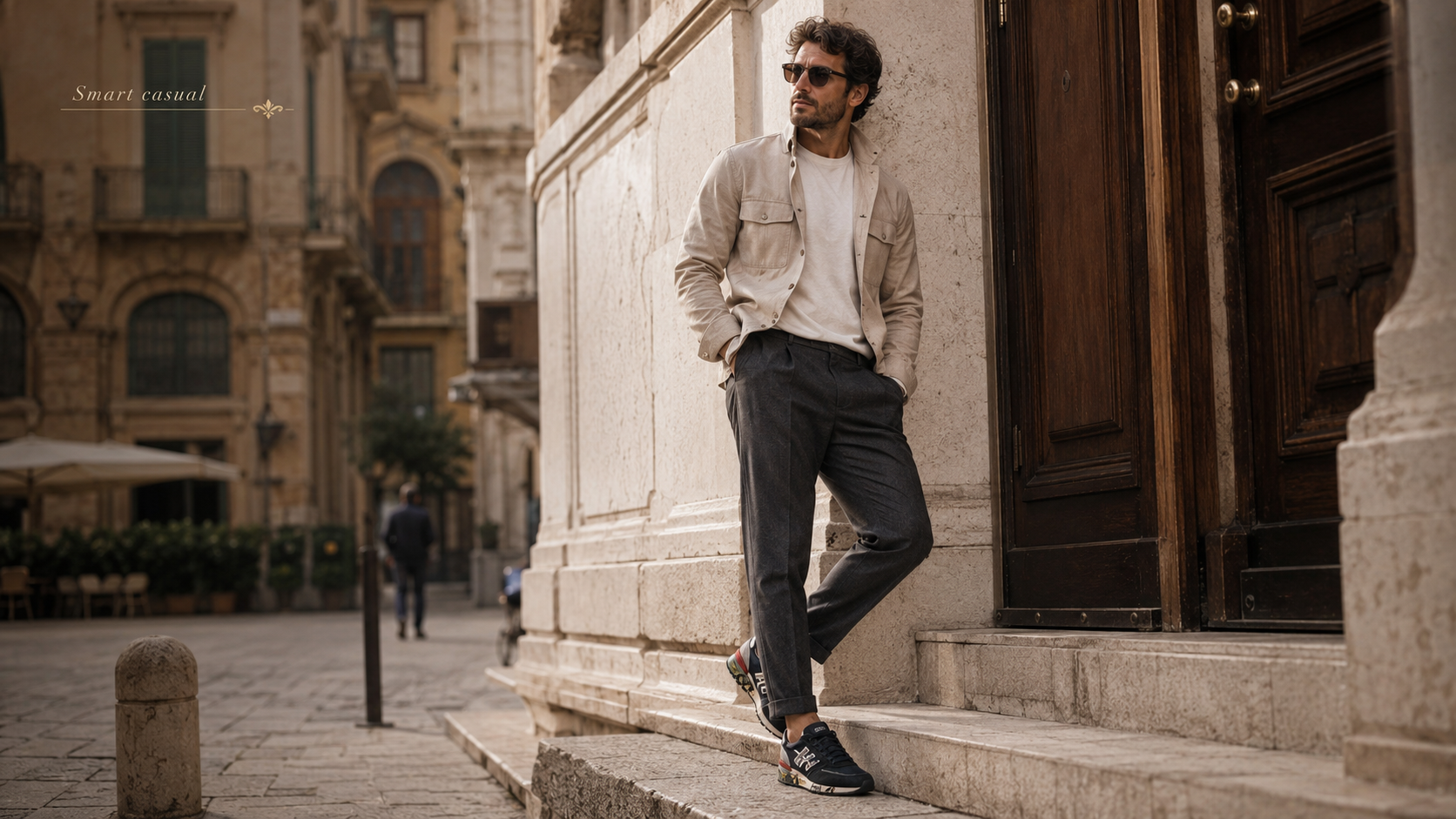 Premiata Mick в образе Smart casual