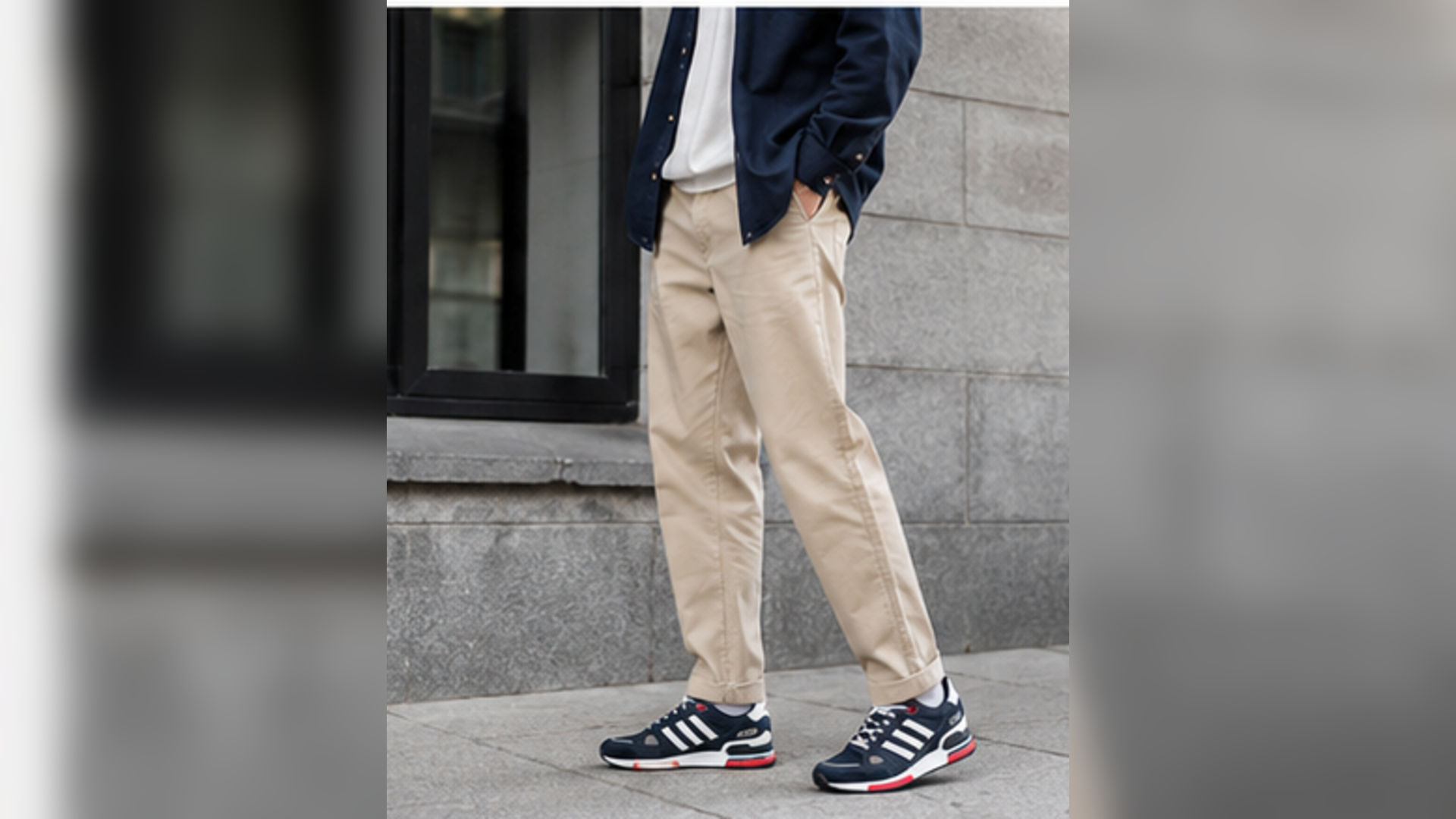 Adidas ZX 750 со спортивными брюками