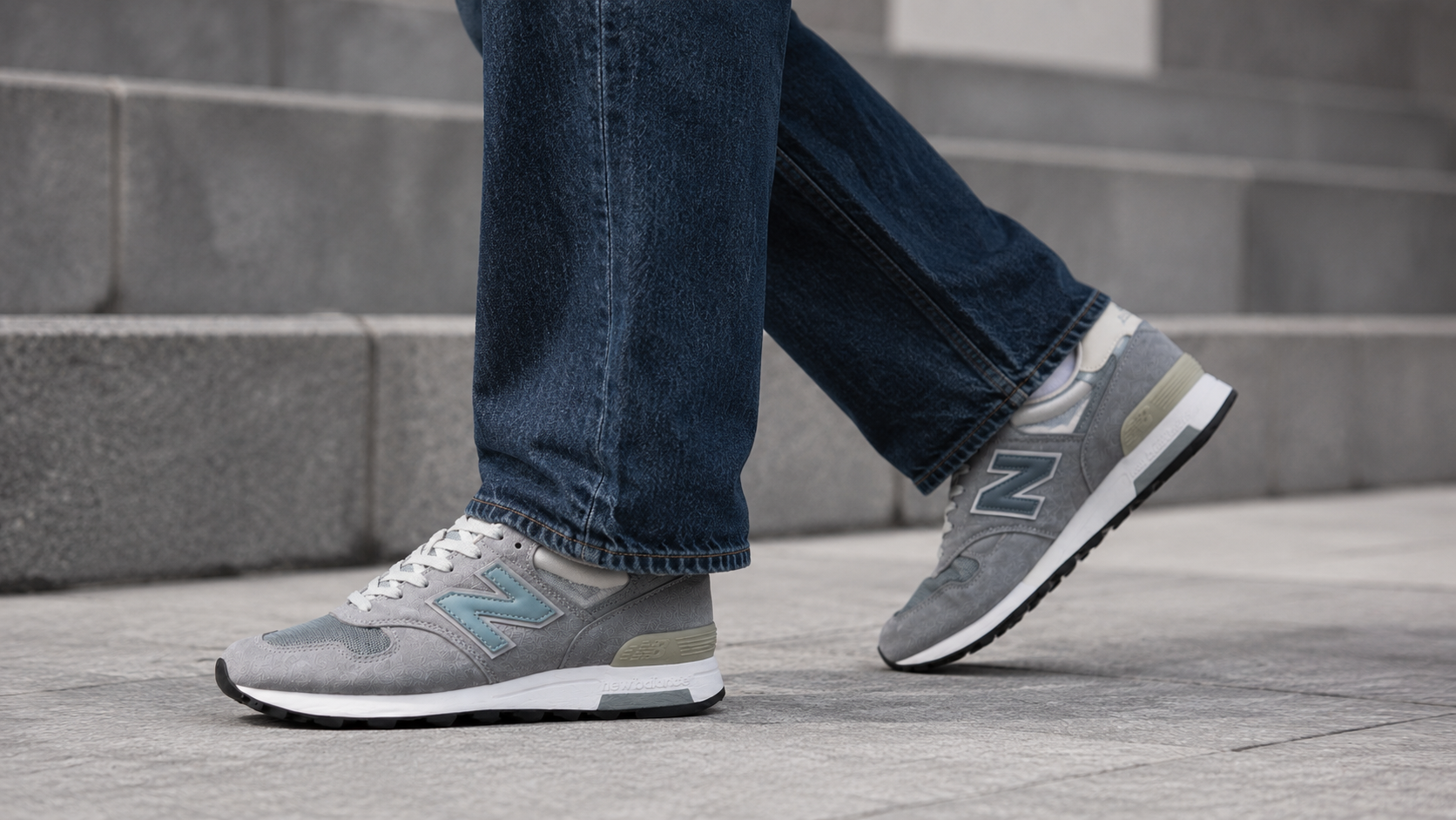 Повседневный образ с New Balance M1400