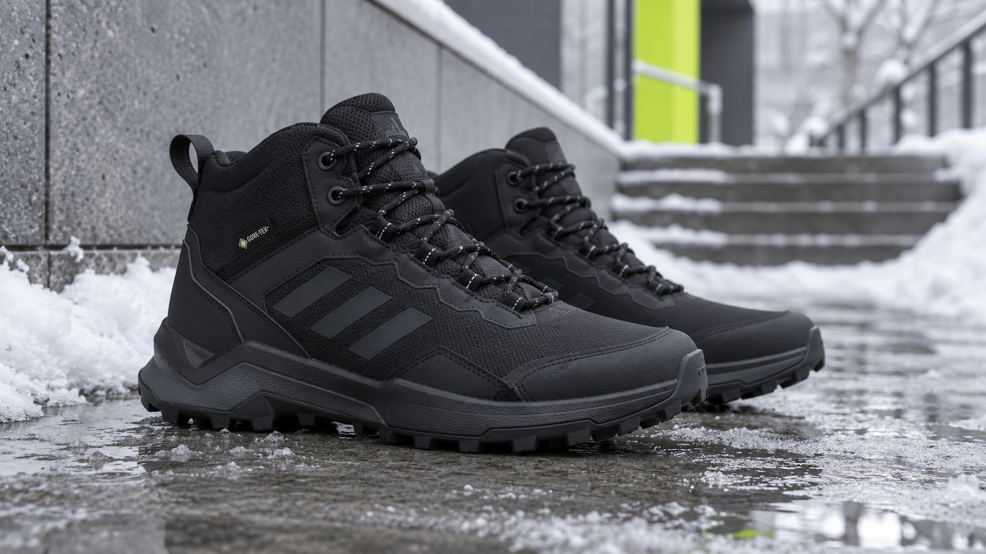 Adidas Terrex AX4 Mid, зимняя mid-модель