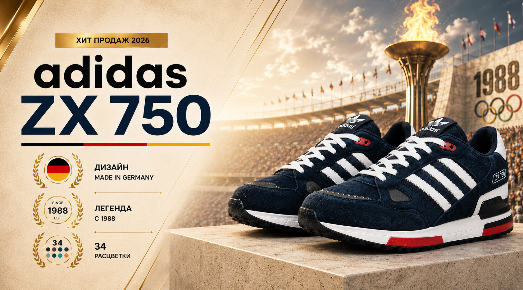 Adidas ZX 750 — подборка модели в ХАСЛ