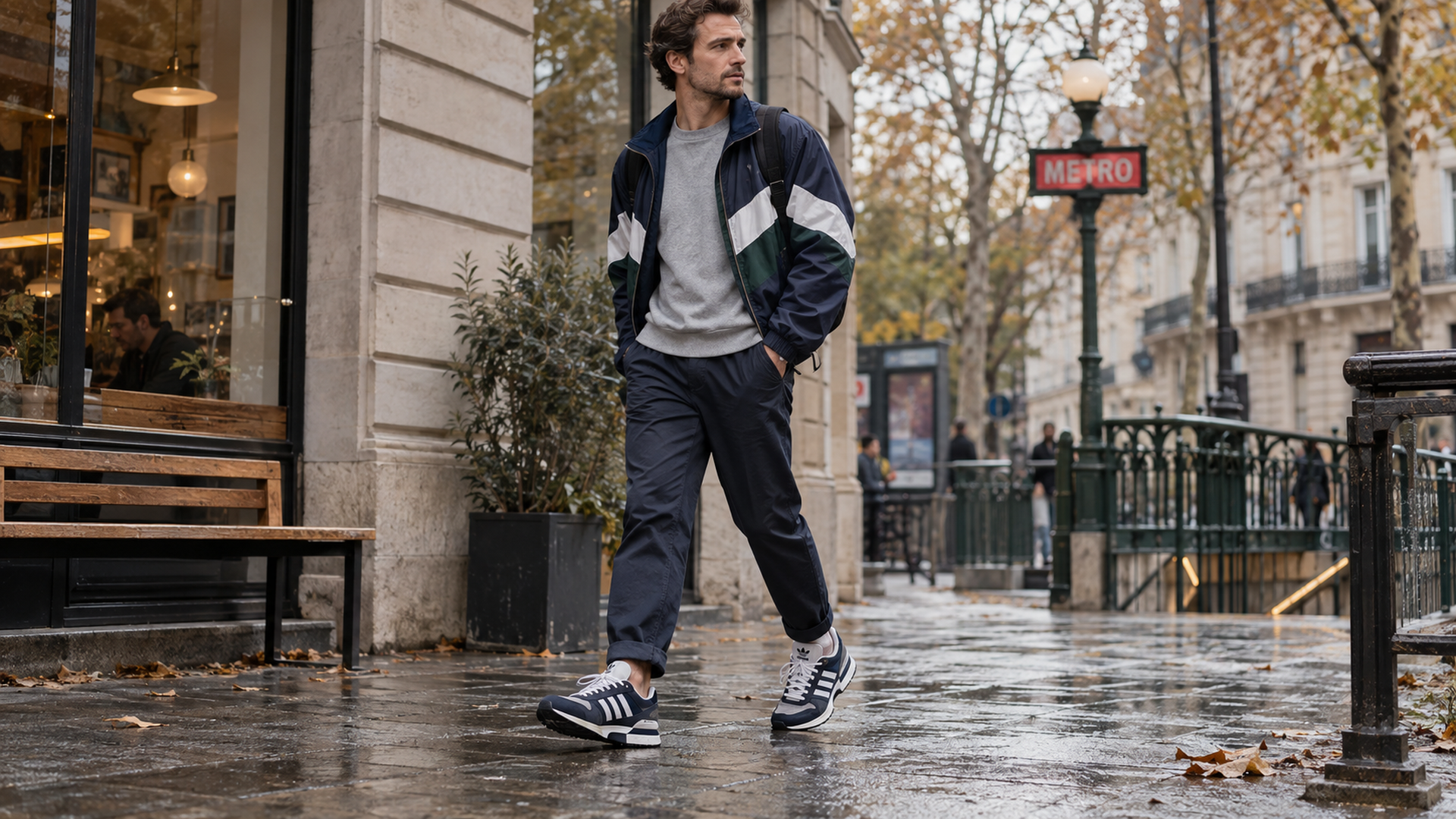 Adidas ZX 750 &mdash; спортивный ретро-образ для города
