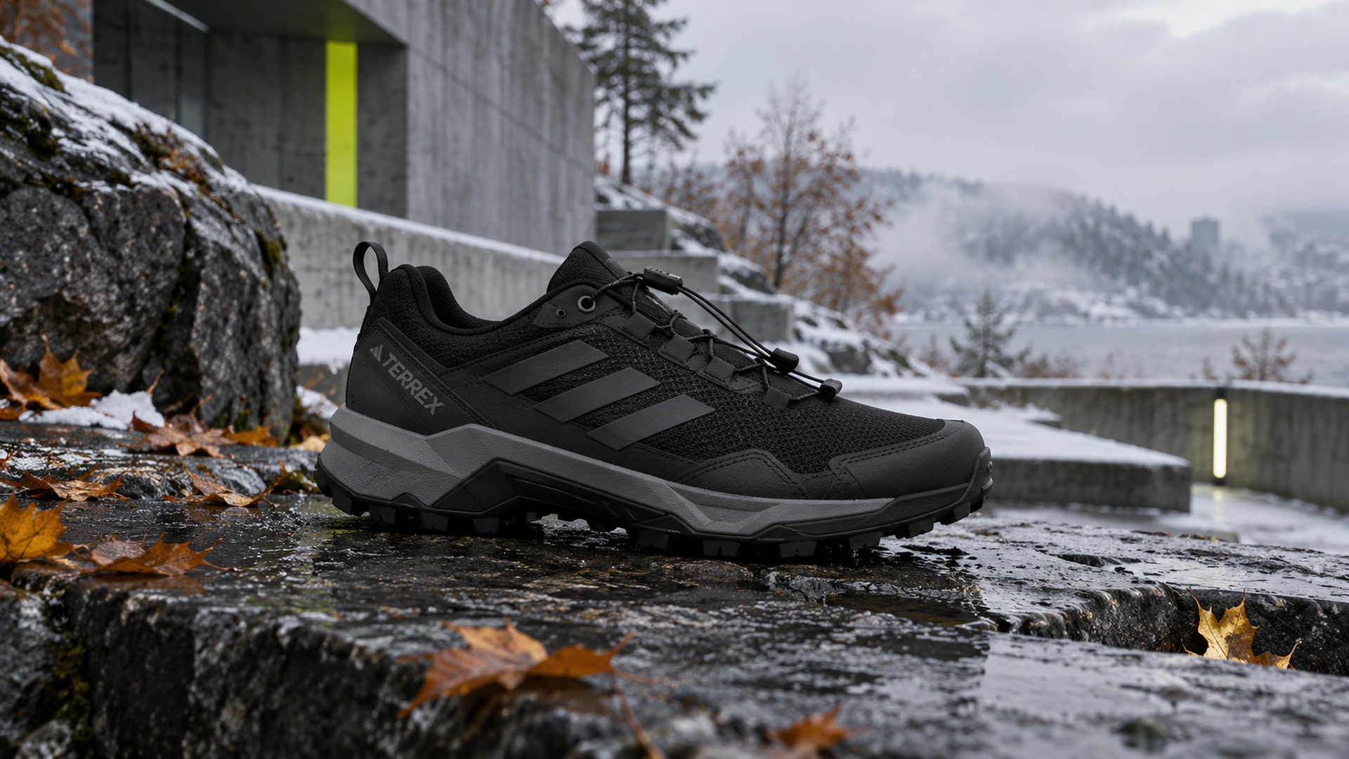 Adidas Terrex Skychaser AX5 в осенне-зимней outdoor-сцене