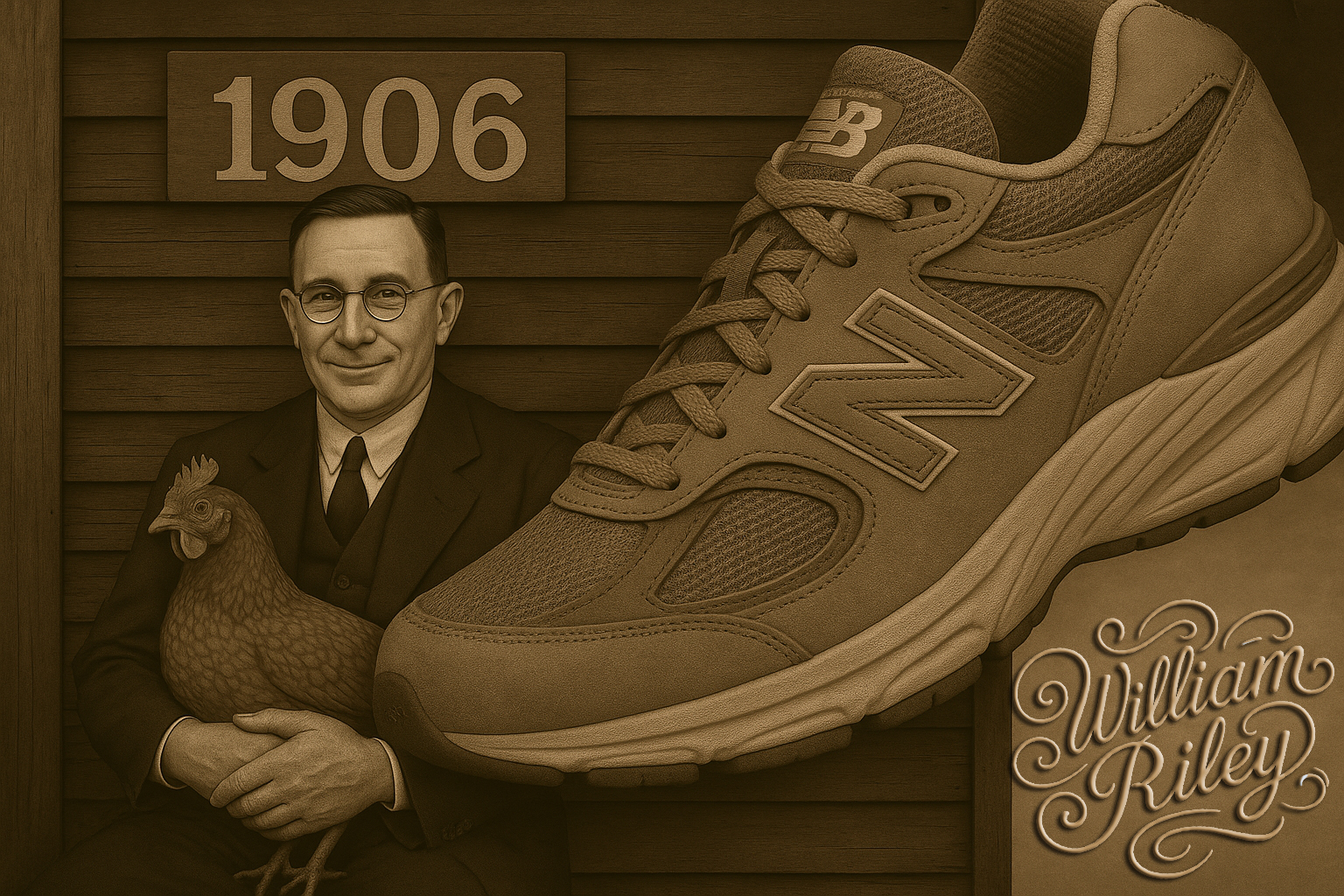 Уильям Райли New Balance
