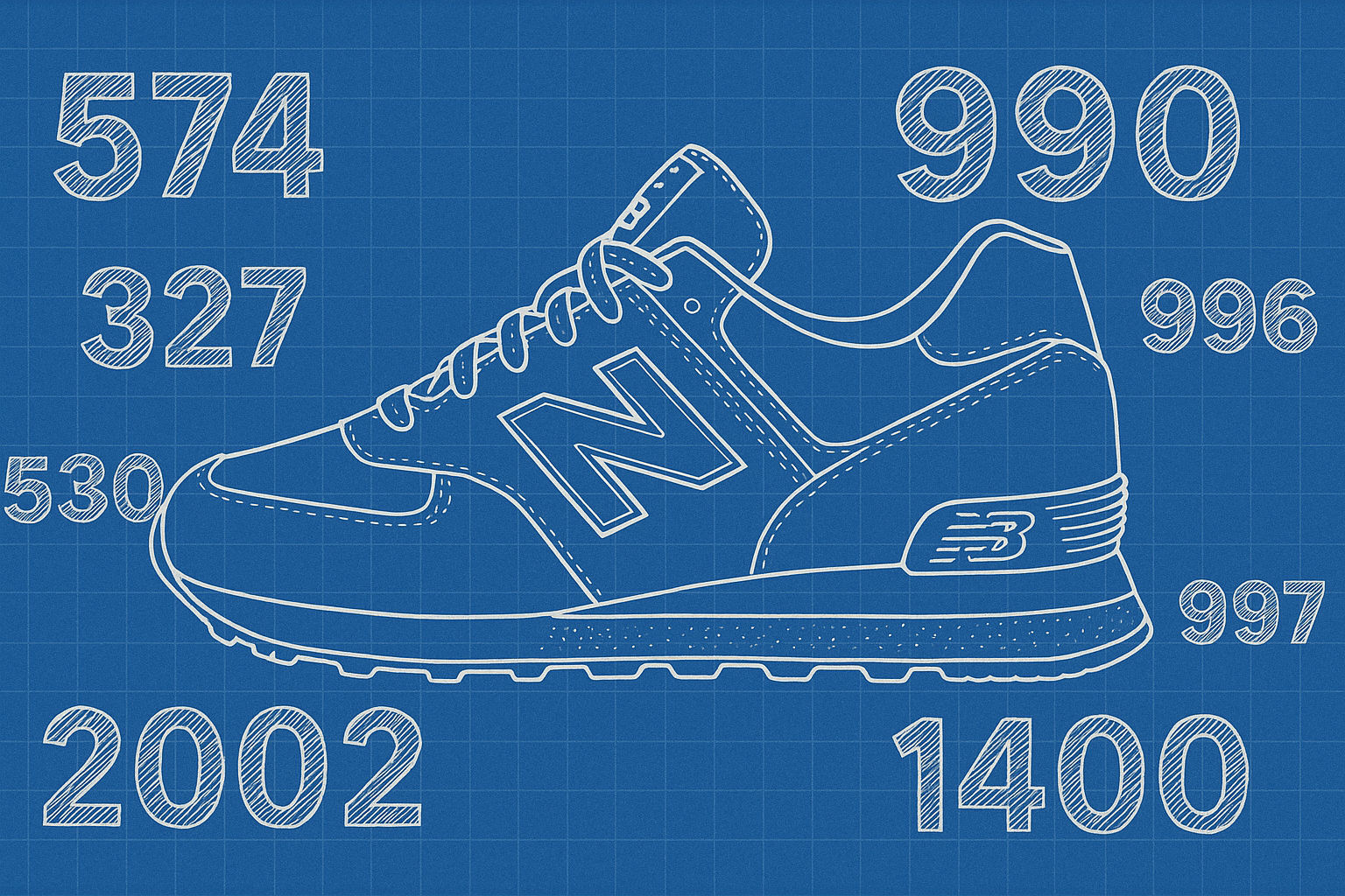 Что значат номера кроссовок New Balance