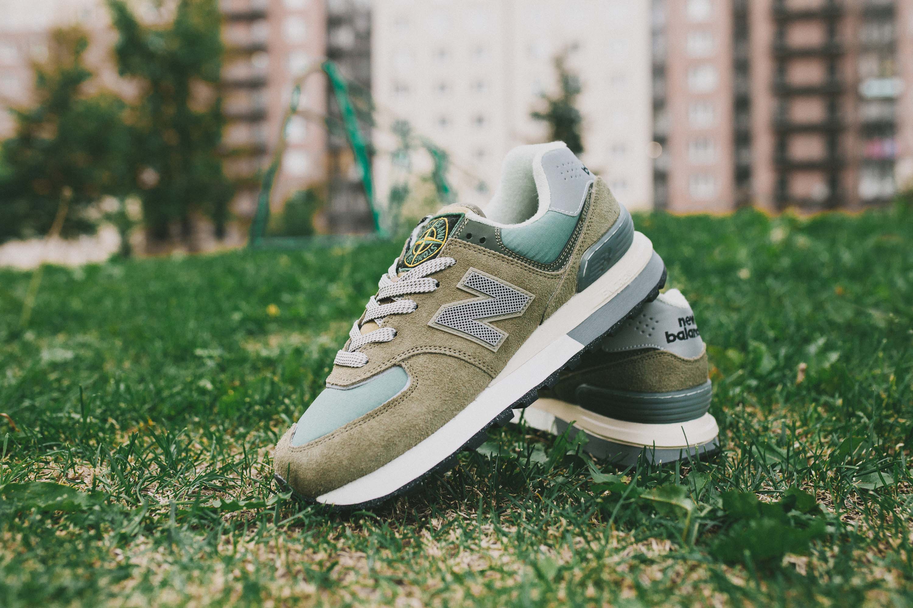 NEW BALANCE X STONE ISLAND 574 LEGACY