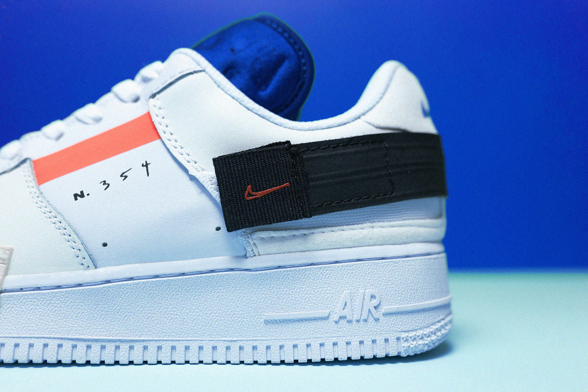 NIKE AIR FORCE 1 AF1 LOW TYPE N.345 SUMMIT WHITE