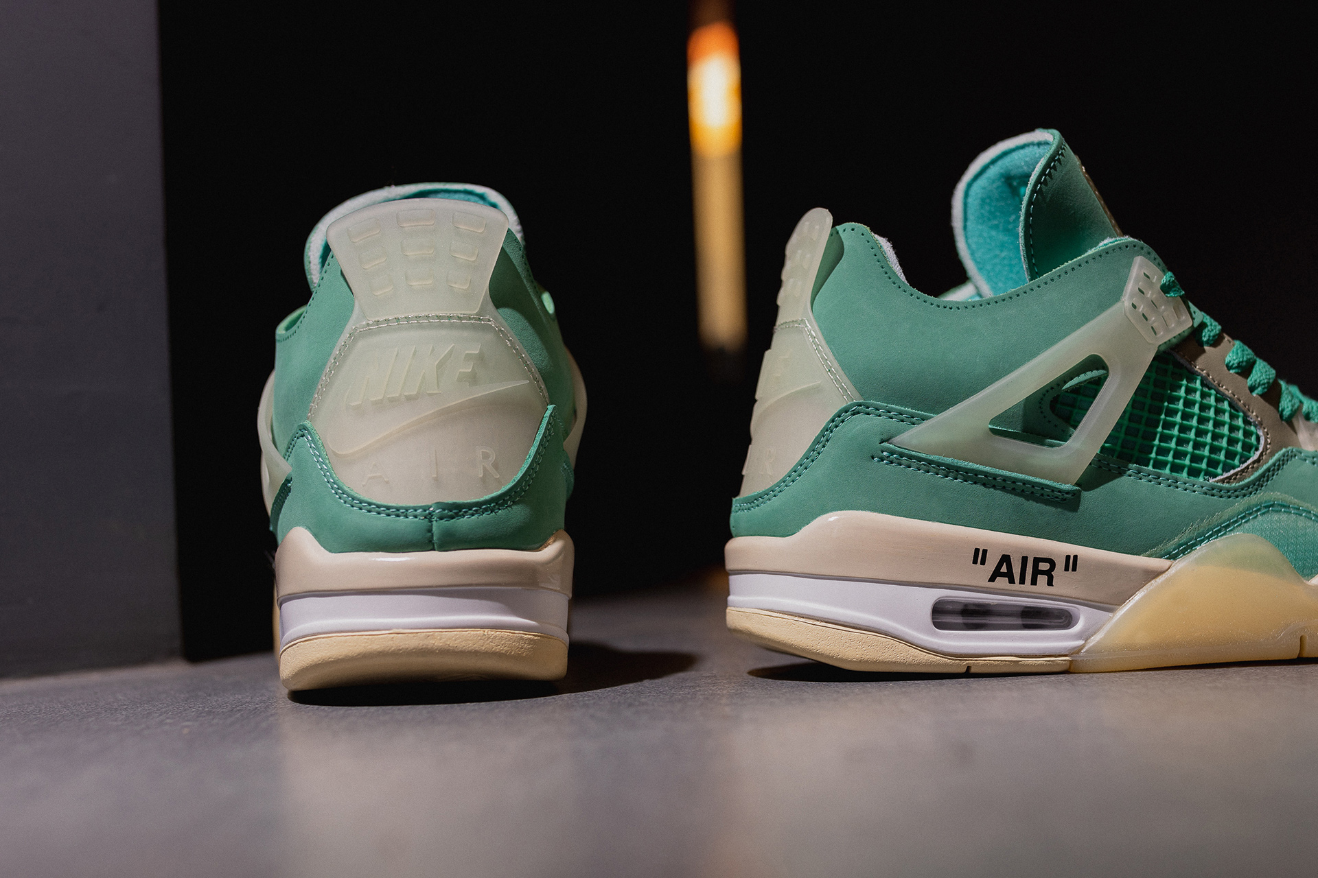 Nike off white online aj4