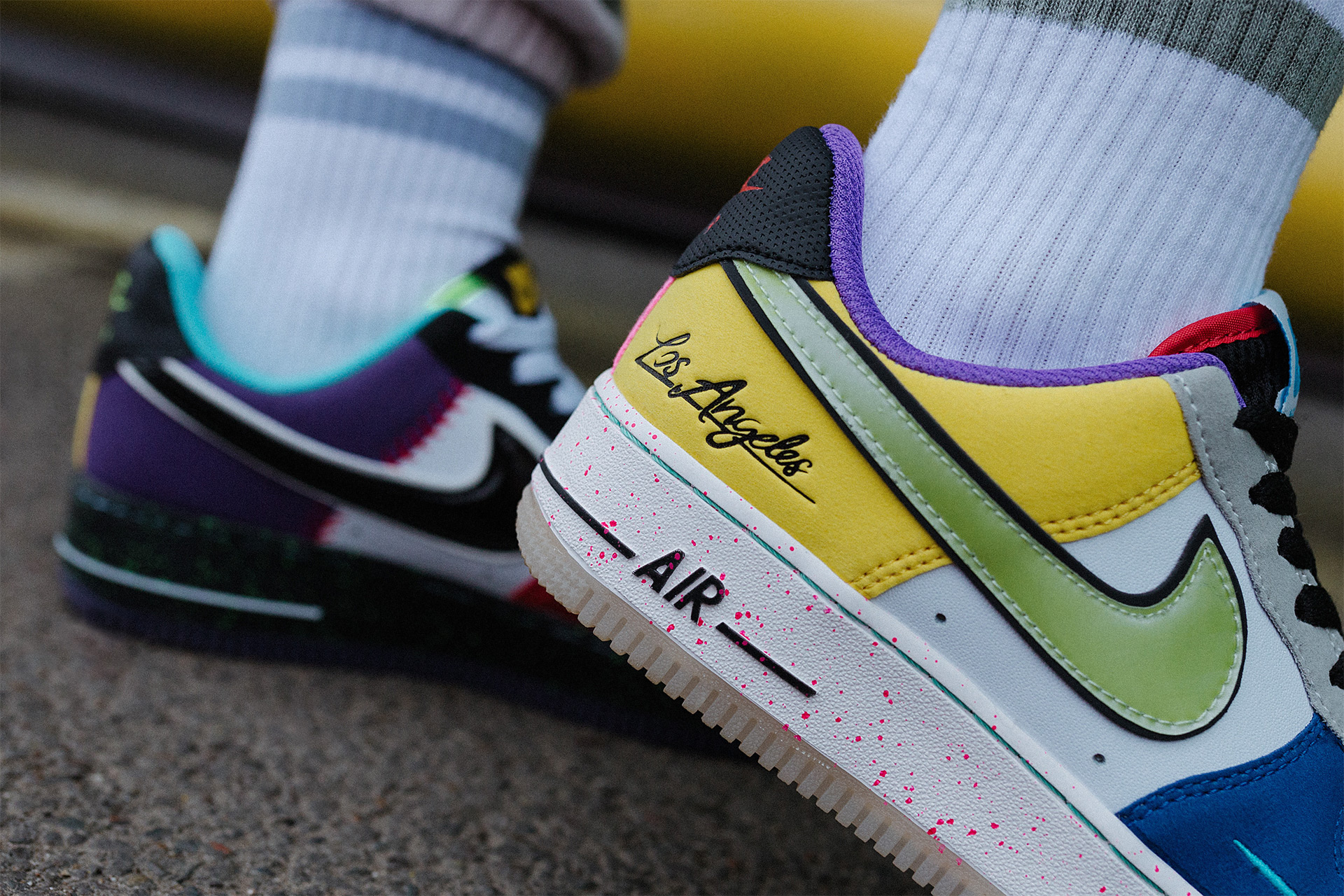 NIKE AIR FORCE 1 LOW WHAT THE LA