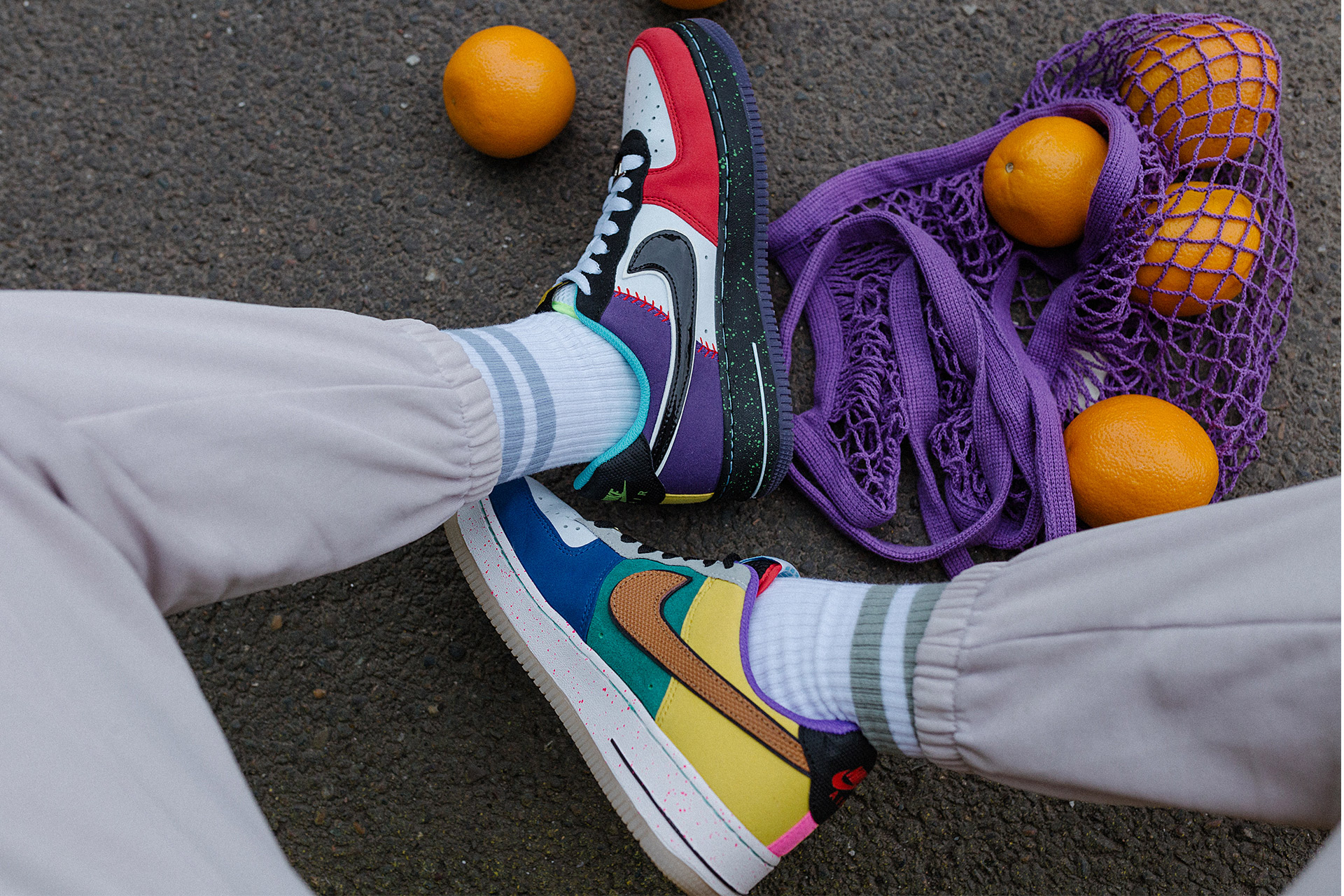 NIKE AIR FORCE 1 LOW WHAT THE LA