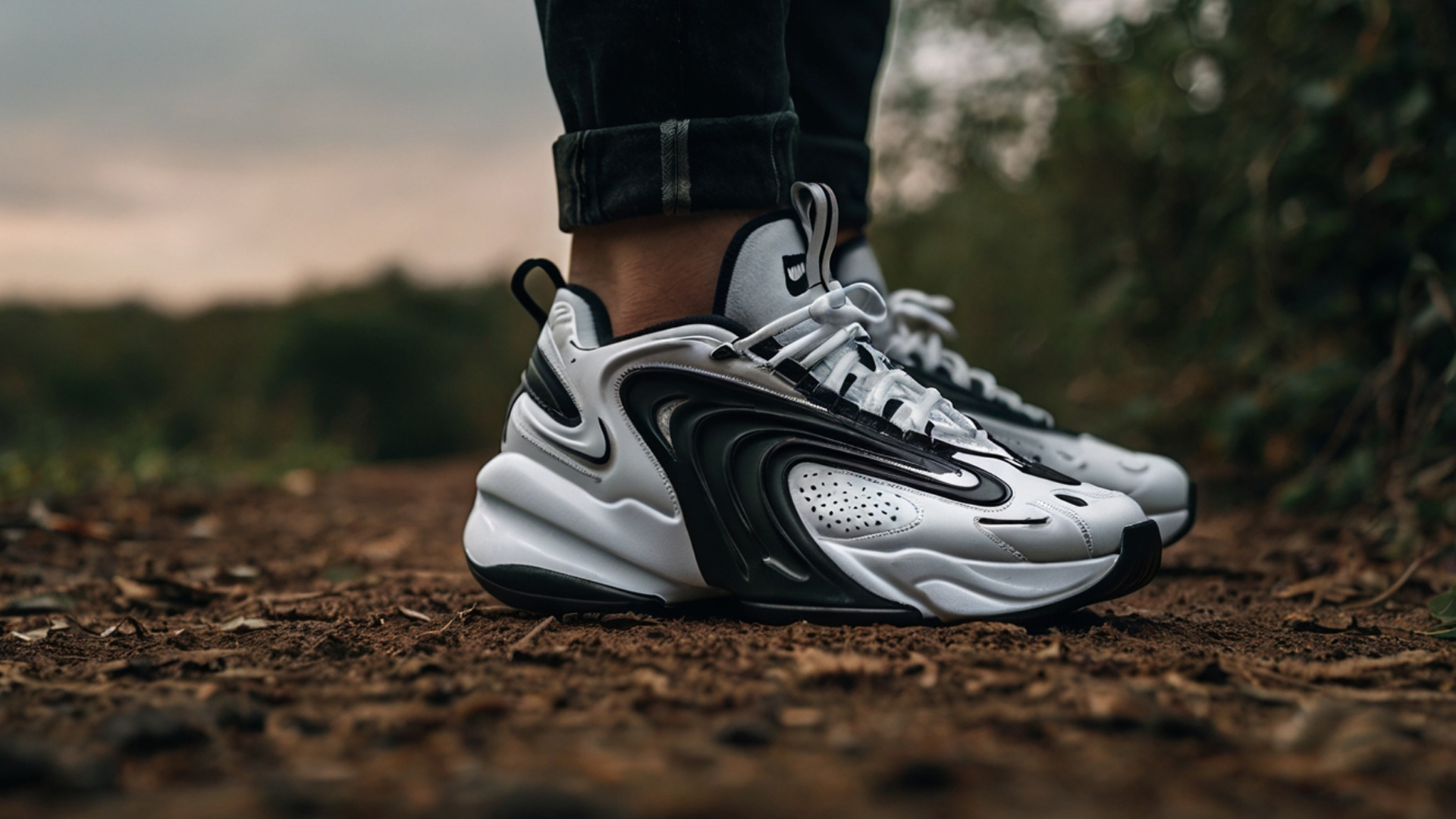 Nike zoom 2k black and white men on sale