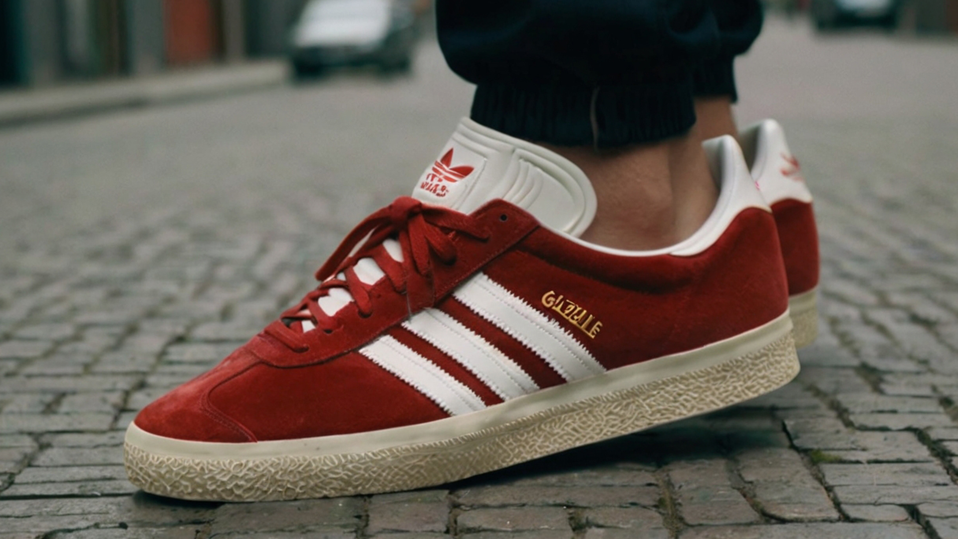 Adidas gazelle rosso on sale