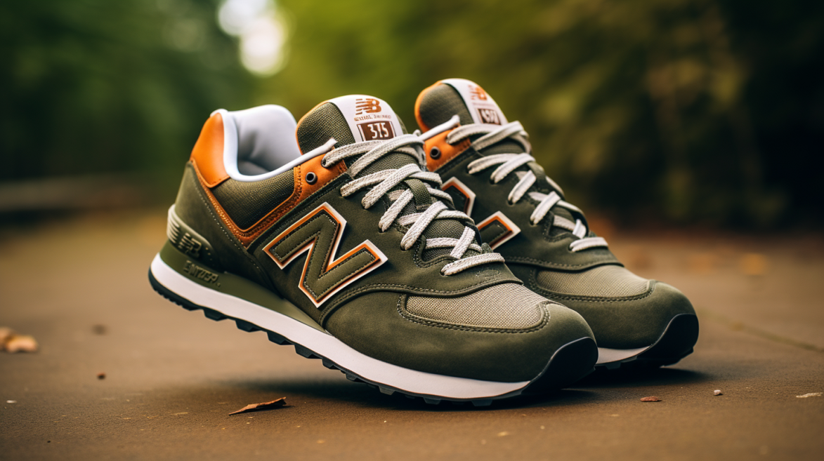 New balance 574 dark brown on sale