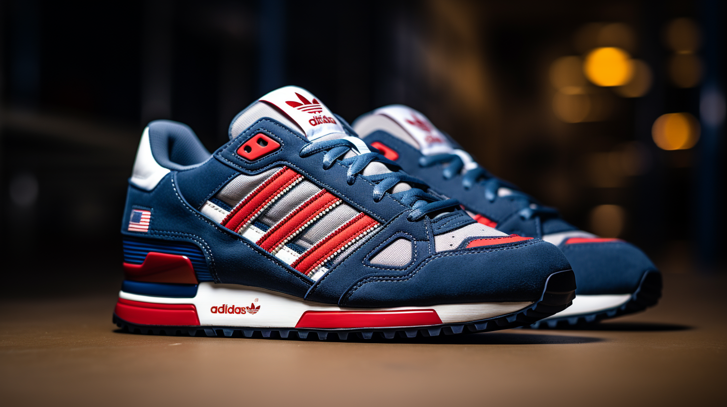 Adidas zx 750 red blue best sale