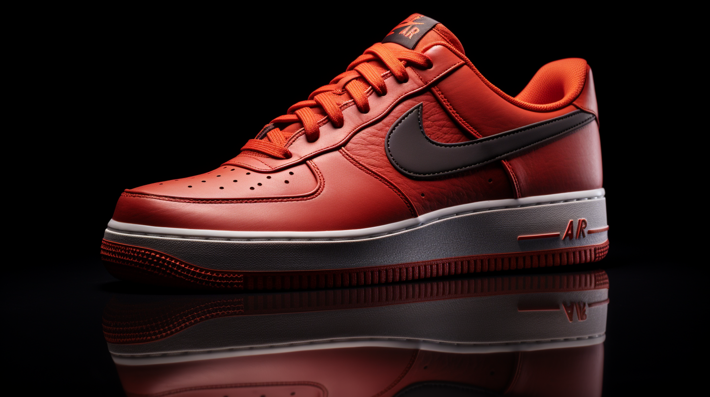 Air forces with red tick best sale