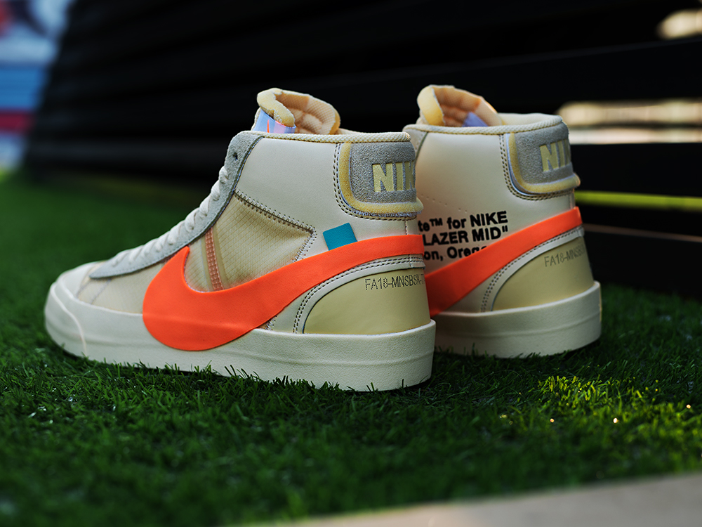 Off White x Nike Blazer Spooky Pack