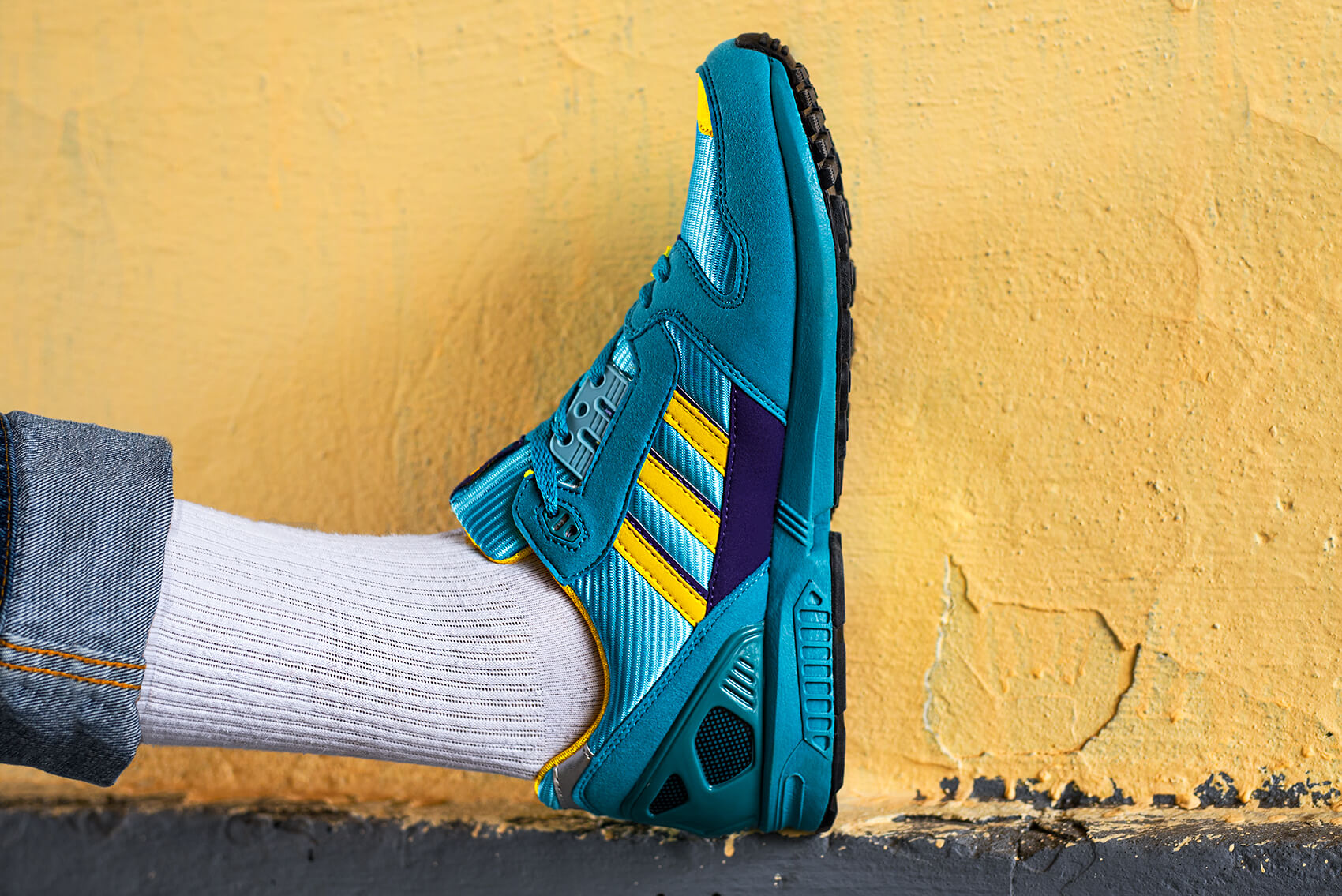 Adidas zx 8000 aqua blue yellow for sale best sale