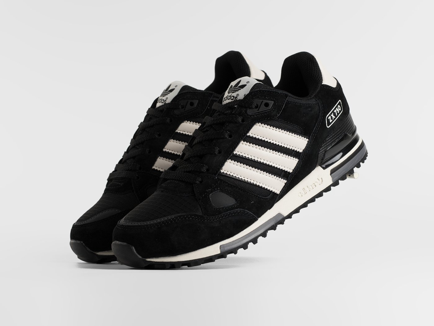 Купить демисезонные Кроссовки Adidas ZX 750 синего цвета арт
